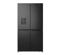 Hisense RQ758N4SWFE frigorifero side-by-side Libera installazione 609 L E Nero