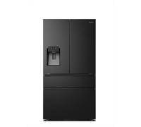 Hisense Frigorifero Americano Side by Side Capacità 560 Litri Classe energetica E Raffreddamento No Frost colore Nero - RF728N4SAFE