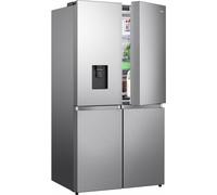 Hisense RQ758N4SWSE frigorifero side-by-side Libera installazione 606 L E Acciaio inox