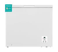 HISENSE FT247D4AWYLE CONGELATORE POZZO, Capacità netta 191 l, dimensioni: L 89,1 cm, A 85,3 cm, P 55,7 cm, Rumorosità 39 dB(A), 1 cassetti, Bianco