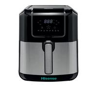Hisense, Friggitrice a Aria, H06AFBS1S3, Potenza 1700W, Capacità 5 L con Display Led e Comandi Touch, Temperatura Regolabile Digitalmente senza BPA e PFOA
