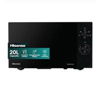Hisense H20MOBP1 forno a microonde Nero Solo microonde Superficie piana 20 L 700 W