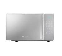 Hisense H20MOMSS4H - Microonde, 20 l, Piatto girevole, 5 Livelli di Potenza, Modalità Eco, Timer di Cucina, Illuminazione Interna, Specchio
