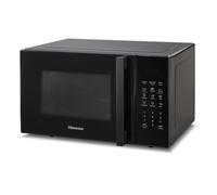 Hisense H29MOBS9HG-Microonde con Grill, 29L, Piatto girevole XL, Livelli multipli di potenza, Porta in vetro temperato, Programmi automatici, Timer di cottura, Nero