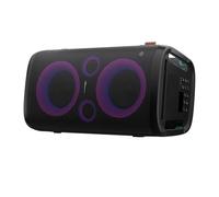 Hisense HP110 - Party Rocker One Plus Altoparlante per feste con 2 microfoni per karaoke, Bluetooth, suono potente, 300 W, 15 ore di riproduzione, IPX4 pannello, effetto DJ,5 modalità musicali, TWS