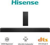 Hisense HS2100 Soundbar Subwoofer 2.1 20 KHz Regolatore di volume CE In modalità