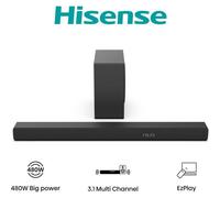 Hisense HS3100 Nero 3.1 canali 480 W (Hisense HS3100 - lydbarsystem - til TV)