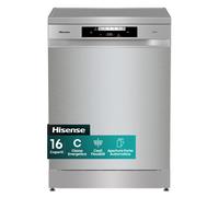 Hisense HS643C90X NUOVA Lavastoviglie da Incasso, 16 Coperti, 9,9 Litri, 6 Progr