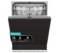 HISENSE HV16A LAVASTOVIGLIE INCASSO CON ACQUASTOP CLASSE A -10% 49 Kw/h [EEK: A]
