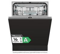 HISENSE HV16A LAVASTOVIGLIE INCASSO CON ACQUASTOP CLASSE A -10% 49 Kw/h [EEK: A]