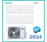 HISENSE IQ PLUS DUAL 9+12 2AMW42U4RGC CLIMATIZZATORE WIFI INVERTER