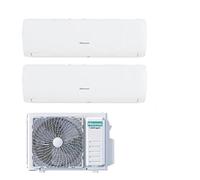 HISENSE IQ PLUS DUAL 9000+9000 BTU 2AMW42U4RGC CLIMATIZZATORE WIFI INVERTER A++A++