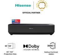Hisense Laser TV PL2 Proiettore a raggio ultra corto 2700 ANSI lumen DLP UHD 4K (3840x2160) Compatibilità 3D Nero