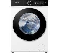 Hisense WF5I8043BWF Lavatrice slim a Carica Frontale 8 kg, Classe A-30%, 1400 rpm, 15 Programmi, Connectivity, Vapore, Refresh, Display Touch, Maxi cestello, Programma rapido