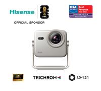 Hisense Laser proiettore M2 Pro, proietta da 65 a 200 pollici, Risoluzione 4K,Zoom Ottico, 1300 ANSI lumen,Dolby Vision, HDR10+, Smart TV VIDAA U7.6, 20W audio integrato