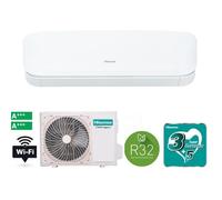 Hisense Energy PRO X White Inverter Condizionatore 9000 Btu, Classe A+++ WiFi, R-32