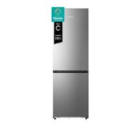 Hisense RB3K330SAIC - Frigorifero Combinato Total No Frost, Inox, 185x60cm, Classe C, 330L, Grande capacità, Ridotta profondità, Deep Freeze, Metal Tech Cooling, WiFi, Silenzioso, Motore Inverter