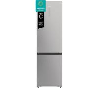 Hisense RB5P410SACC Frigorifero Combinato Total No Frost, Stainless Steel, 203x65.8cm, Classe C, 413L, large capacity, wifi, metal tech cooling, porta reversibile, Inox