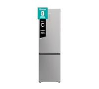 Hisense RB5P410SACC Frigorifero Combinato Total No Frost, Stainless Steel, 203x65.8cm, Classe C, 413L, large capacity, wifi, metal tech cooling, porta reversibile, Inox