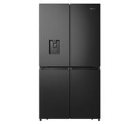 HISENSE RQ758N4SWFE FRIGORIFERO 4 PORTE 606LT TOTAL NO FROST MULTI FLOW NERO -E [EEK: E (EX CLASSE A++)]