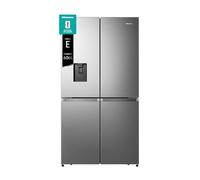 Hisense RQ758N4SWSE frigorifero side-by-side Libera installazione 606 L E Acciaio inox