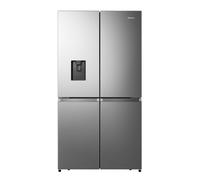 Hisense RQ758N4SWSE frigorifero side-by-side Libera installazione 606 L E Acciaio inox
