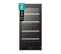 Hisense RW18W4NWLGF cantina vino Cantinetta vino con compressore Libera installazione Nero 54 bottiglia/bottiglie