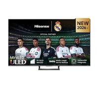 Hisense Smart TV MiniLED 144Hz 75" 4K 75E8S | Dolby Atmos 2.1 By Devialet, Dolby Vision IQ, HDR10+, VIDAA OS, Alexa, lativù 4K, Wifi, BT, Airplay2, 2026 Model