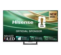 HISENSE 75Q8S, Smart TV MiniLED 144Hz 75" 4K, Dolby Atmos 2.1 By Devialet, Vision IQ, HDR10+, Native Game Mode, VIDAA OS con 1000+ APP, Alexa built-in, lativù Wifi, Bluetooth