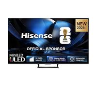 Hisense Smart TV MiniLED 55" 4K TV 55U7SE, Dolby Atmos 2.1 By Devialet, Dolby Vision IQ, HDR10+, Native 144Hz Game Mode, VIDAA OS con 1000+ APP, Alexa built-in, lativù 4K, Wifi, Bluetooth