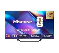 Hisense Smart TV QLED 43" 4K 43A7S, 60Hz, Audio Dolby Atmos, VIDAA OS con 1000+ APP, Dolby Vision IQ, HDR 10+, Game Mode Plus, BT, Wifi, Alexa Built-in, AirPlay2, lativù 4K