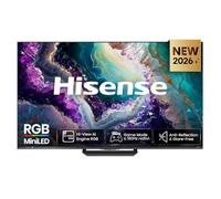 Hisense Smart TV RGB MiniLED 180Hz 55" 4K 55UR8S | Schermo Anti-Riflesso, Dolby Atmos 2.1.2 By Devialet, Dolby Vision IQ, IMAX, VIDAA OS, Wifi 6E, BT, Airplay2, 2026 Model