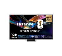 Hisense Smart TV RGB MiniLED 180Hz 75" 4K 75UR9S, Schermo Anti-Riflesso, 100% BT2020, Dolby Atmos 4.1.2 By Devialet, Dolby Vision IQ, VIDAA OS, USB-C, Native 180Hz Game Mode, Wifi 6E, BT, lativù 4K