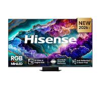 Hisense Smart TV RGB MiniLED 180Hz 85" 4K 85UR9S, Schermo Anti-Riflesso, 100% BT2020, Dolby Atmos 4.1.2 By Devialet, Dolby Vision IQ, VIDAA OS, USB-C, Native 180Hz Game Mode, Wifi 6E, BT, lativù 4K
