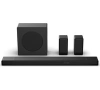 Hisense AX5140Q - Soundbar 5.1.4, 600 W, 13 altoparlanti, subwoofer e altoparlanti posteriori senza fili, calibrazione automatica della stanza