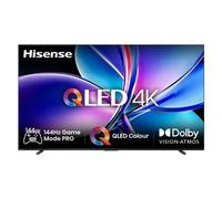 Hisense TV 100" QLED 4K 144Hz 100E7Q PRO, Smart TV VIDAA U8, Dolby Vision IQ, HDR 10+ Adaptive, 144hz Game Mode PRO, Dolby Atmos, Alexa Built-in, VIDAA Voice, Tuner DVB-T2/S2 HEVC 10, lativù 4K, 2025