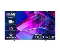 Hisense U7KQ TV Mini-LED ULED 4K Ultra HD 100” 100U7KQ, Smart TV VIDAA U7, QLED Display 144Hz, Wifi, Retroilluminazione Mini-LED, Local Dimming, HDR Dolby Vision IQ, Quantum Dot Colour, 144Hz Game Mode PRO, Dolby Atmos 2.1.2