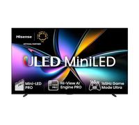 Hisense TV 100" Mini-LED 165Hz 4K 2025 100U7Q, Matte Display, Smart TV VIDAA U9 con 1000+APP, Dolby Vision IQ, HDR 10+ Adaptive, 165Hz Game Mode Ultra, Dolby Atmos 2.1 con Subwoofer, Alexa Built-in