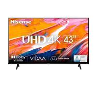 Hisense Tv 43" ( LED ) Vidaa U A6 SERIES Black 43A69K [EEK: A - G]