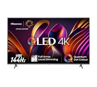 Hisense TV 75" QLED 4K 144Hz 75E77NQ PRO, Smart TV VIDAA U7, Dolby Vision IQ, HDR 10+ Adaptive, 144hz Game Mode PRO, Dolby Atmos 2.1, Alexa Built-in, Tuner DVB-T2/S2 HEVC 10, lativù 4K, 75'', 2024
