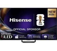 HISENSE 75U7S PRO, Smart TV MiniLED 165Hz 75" 4K, Schermo Anti-Riflesso, Dolby Atmos 2.1.2 By Devialet, VIDAA OS, Vision IQ, Native Game Mode, 4 HDMI 2.1, Wifi, BT, AirPlay2, lativù 4K