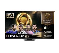 Hisense TV 85" Mini-LED 165Hz 4K 2025 85U8Q, Octagonal Stand, Dolby Atmos Multi-Channel Surround 4.1.2, Smart TV VIDAA U9 con 1000+APP, Dolby Vision IQ, HDR 10+, 165Hz Game Mode Ultra, Alexa Built-in