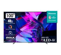 HISENSE - TV Mini LED Ultra HD 4K 100 pollici 100U7KQ Smart TV VIDAA 2023 Nero