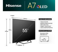 Hisense TV QLED 55 4K Ultra HD 55A7NQ (55A7NQ)