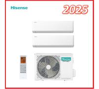HISENSE UNI AIR DUAL 12+12 BTU 2AMW52U4RXC CLIMATIZZATORE WIFI INVERTER A++A++ [EEK: A]