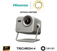 Hisense Laser proiettore M2 Pro, proietta da 65 a 200 pollici, Risoluzione 4K,Zoom Ottico, 1300 ANSI lumen,Dolby Vision, HDR10+, Smart TV VIDAA U7.6, 20W audio integrato