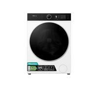 Hisense WD5I8043BWF Lavasciuga Slim a Carica Frontale 8 kg, Slim, Classe A, 1400 rpm, 15 Programmi, Connectivity, Vapore, Refresh, Display Touch, Maxi cestello, Programma Rapido
