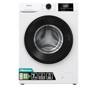 Hisense WF1G7021BW Lavatrice Slim a Carica Frontale 7 kg, 1200 rpm, 15 Programmi, Display LED, Programma Rapido, Partenza Ritardata, Classe Energetica B