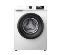 Hisense WF1Q9041BW - Lavatrice con funzione vapore, 9 kg, 1400 giri/min, 15 programmi, programma anti-allergie, lavaggio per neonati, autolavaggio, QuickWash 15 min/piumino/Eco 40-60 °C/Power 49/EEK: