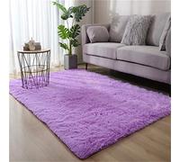 Hiser Shaggy Tappeto per Soggiorno, Moderno Soffice Peloso Ultra Molle Antiscivolo Tappeti Moquette per Interni Divano Camera da Letto Bambino Cameretta (Viola,120x200cm)